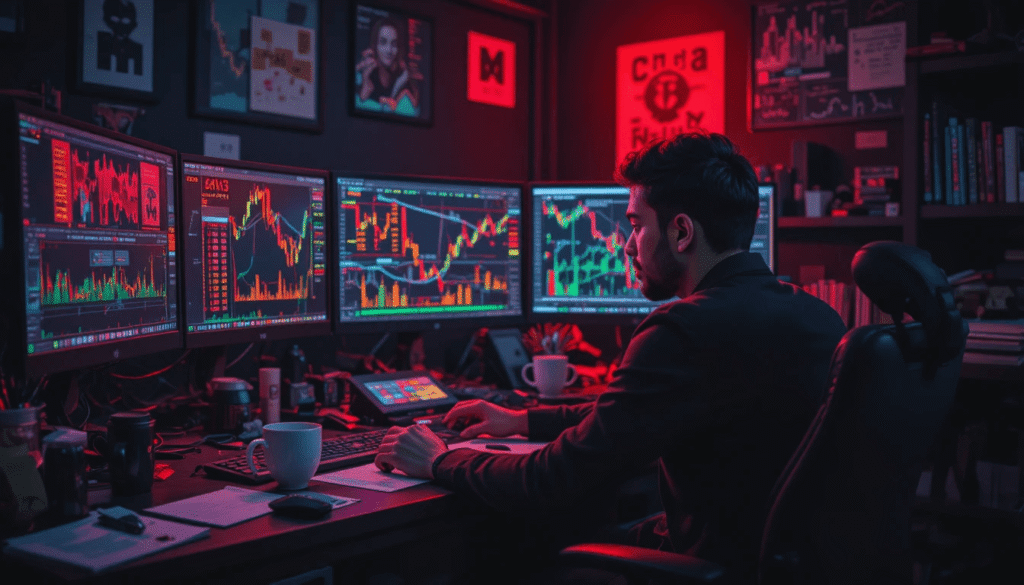 STRESS TRADING SCENE