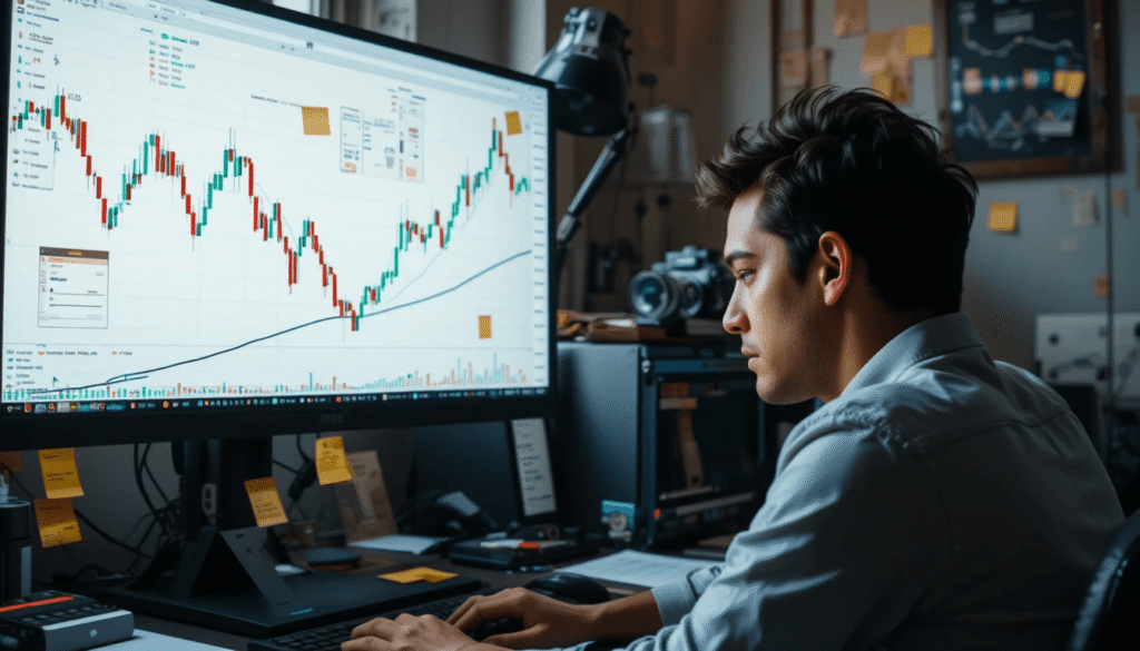 Sticky notes falling off monitor