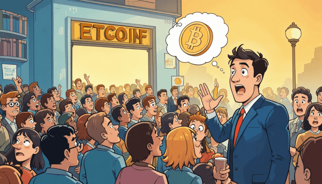bitcoin-etf-crowd-cartoon