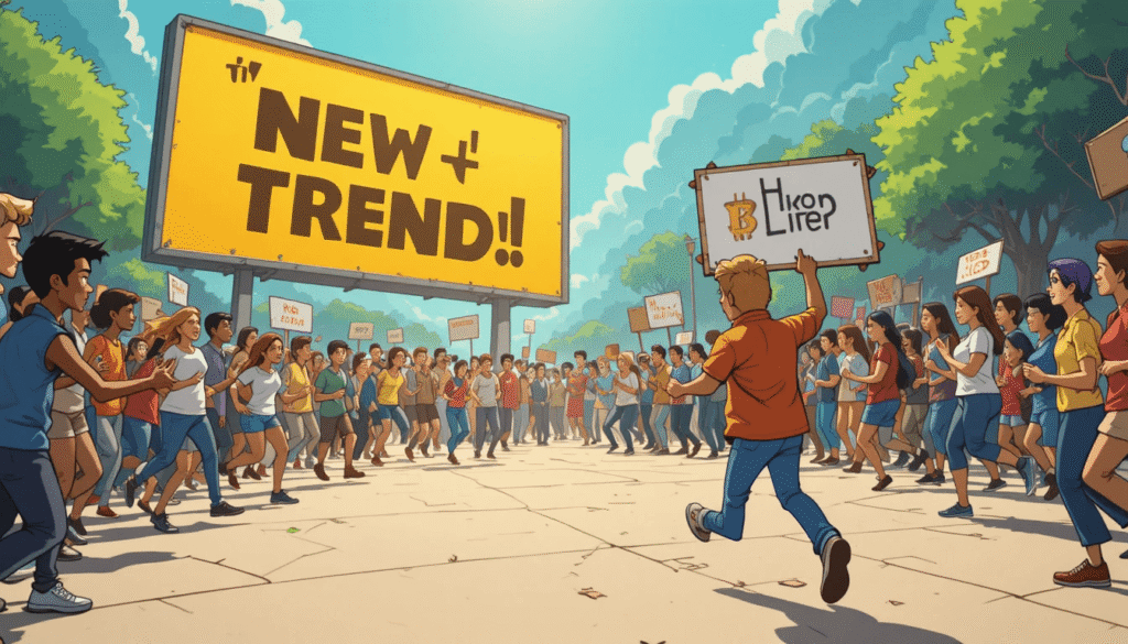 “New Trend” billboard